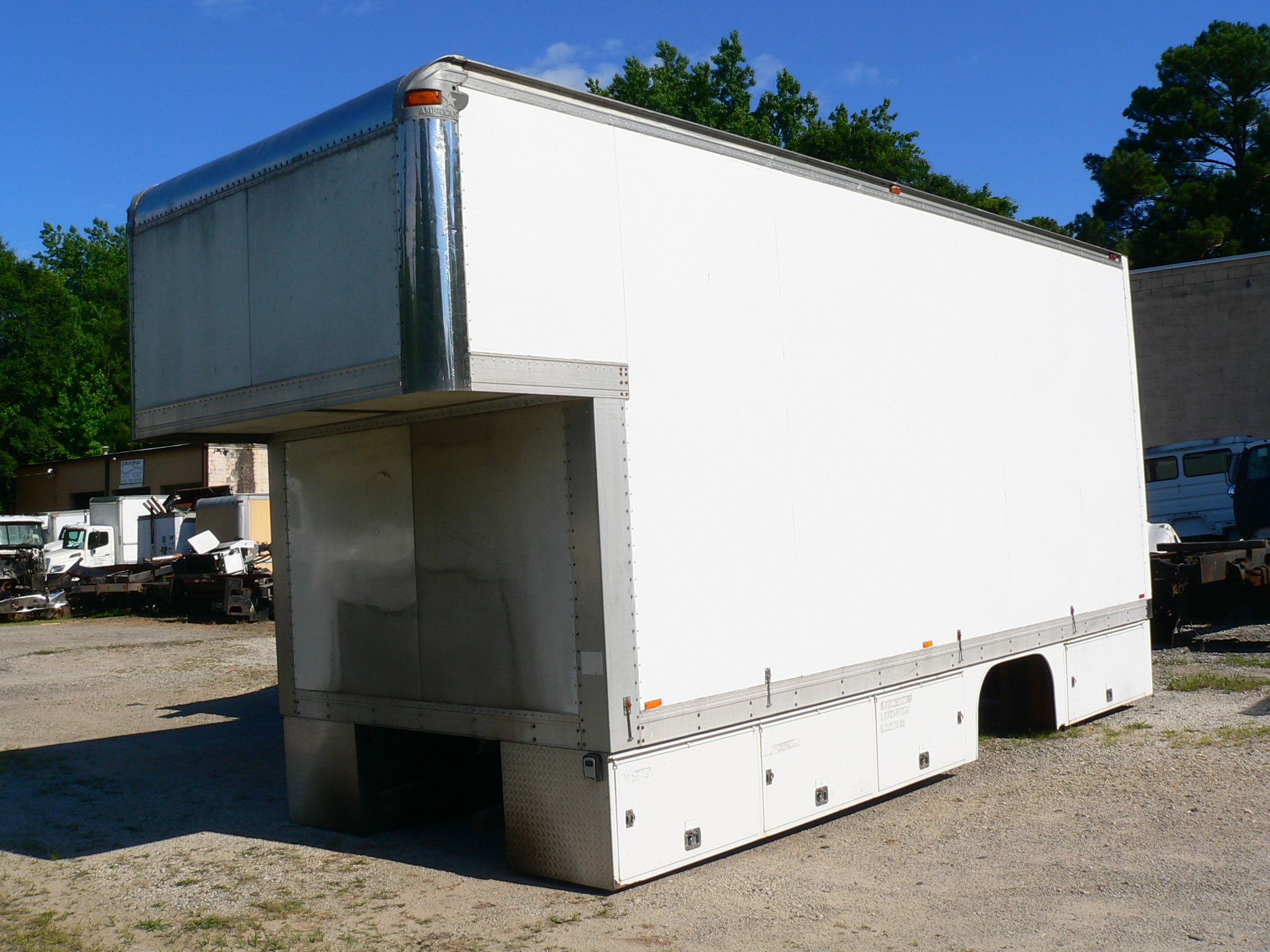 Used 20ft Truck bodies for sale, Dry Freight 20' Truck body